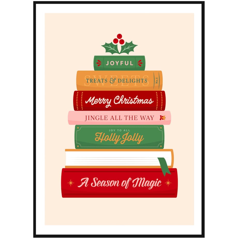 Poster Story, Plakat, Obraz - Świąteczna Ilustracja, wymiary 60 x 84 cm