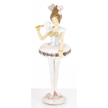 Dekoracja - baletnica 25,5x9,5x8 cm DANSANA