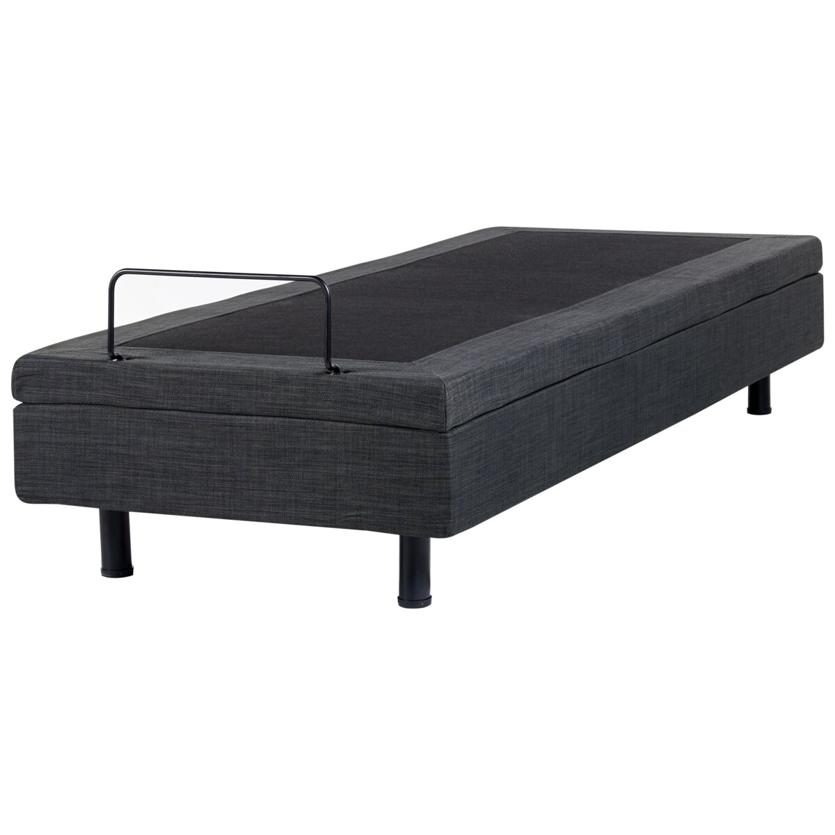 Łóżko regulowane bez zagłówka DUKE 80 x 200 cm Ciemnoszary