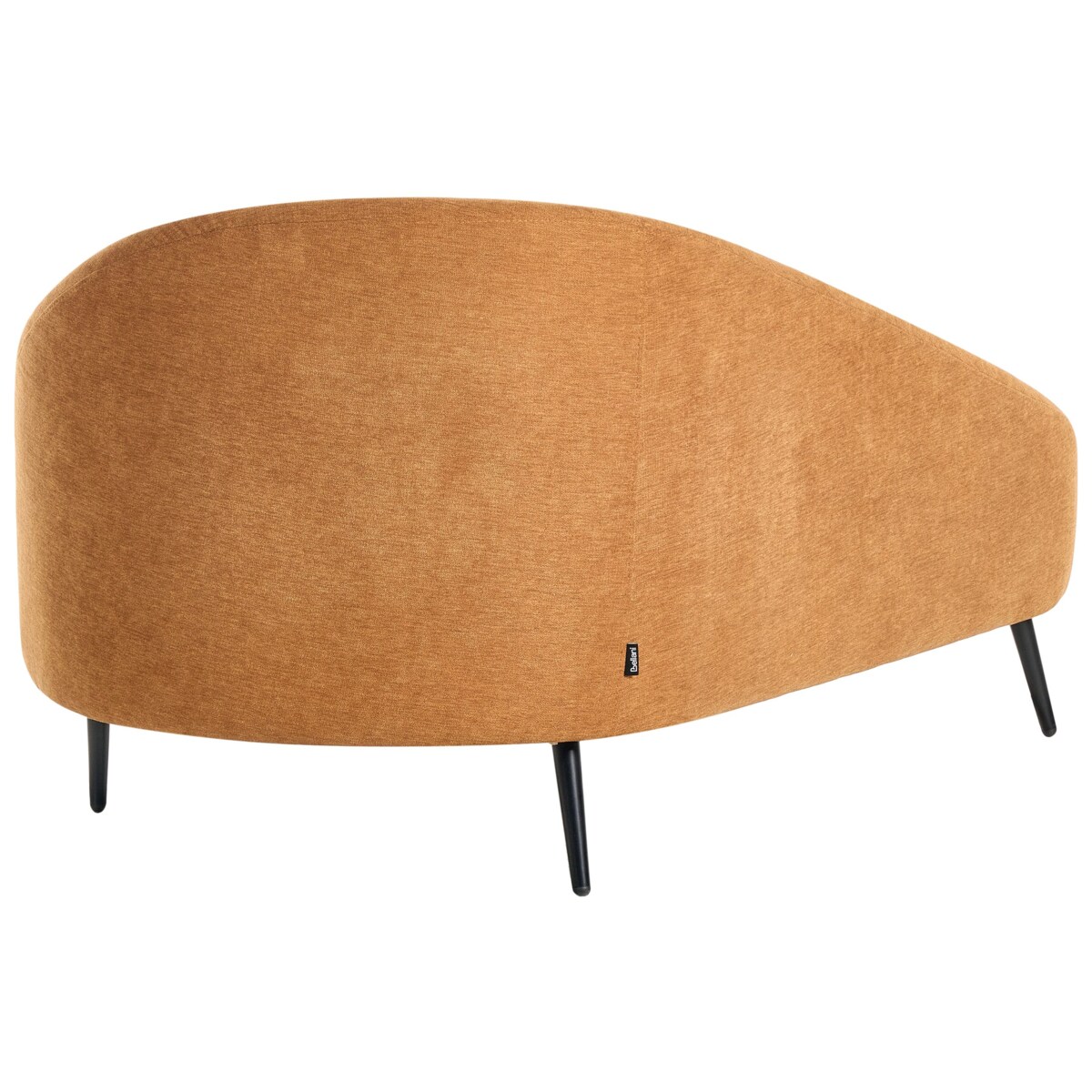 Szezlong prawostronny pomarańczowy VALREAS