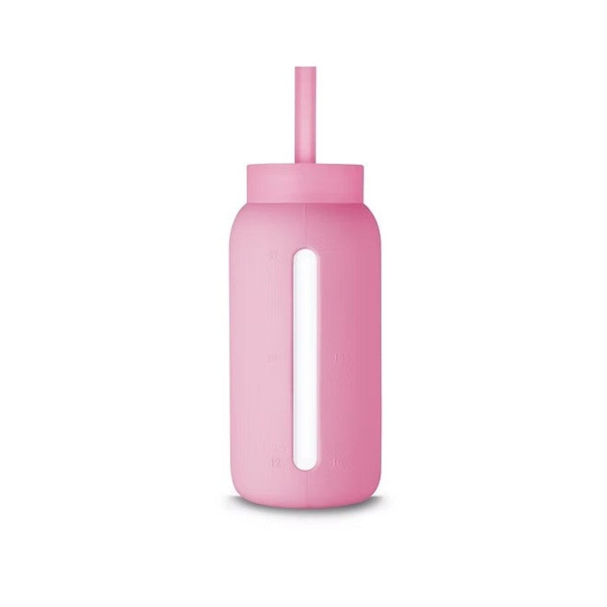 MUUKI słomka do butelki 720 ml, Flamingo Pink