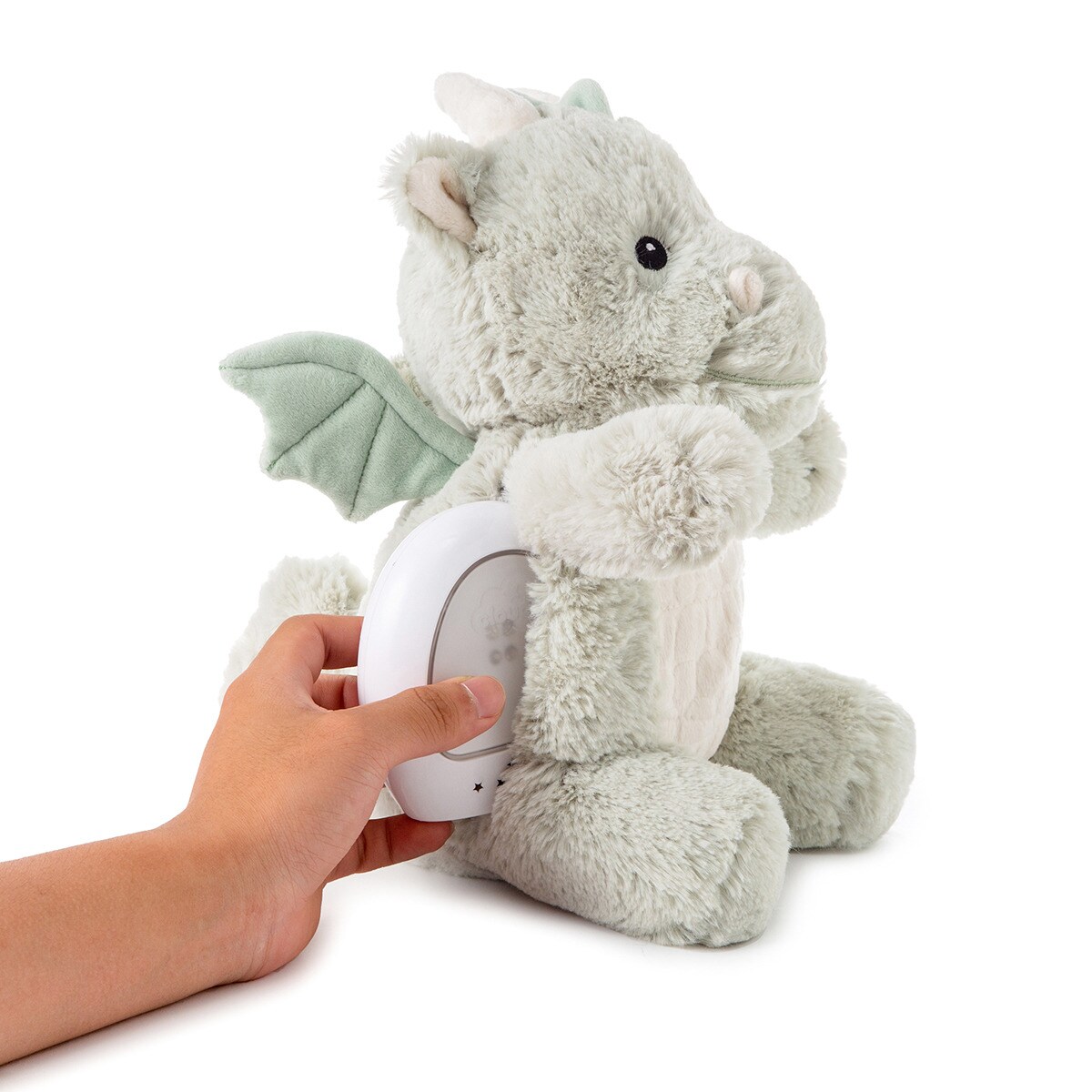 Szumiący smok z czujnikiem ruchu i pozytywką - Cloud b® LoveLight Buddies Drake the Dragon™