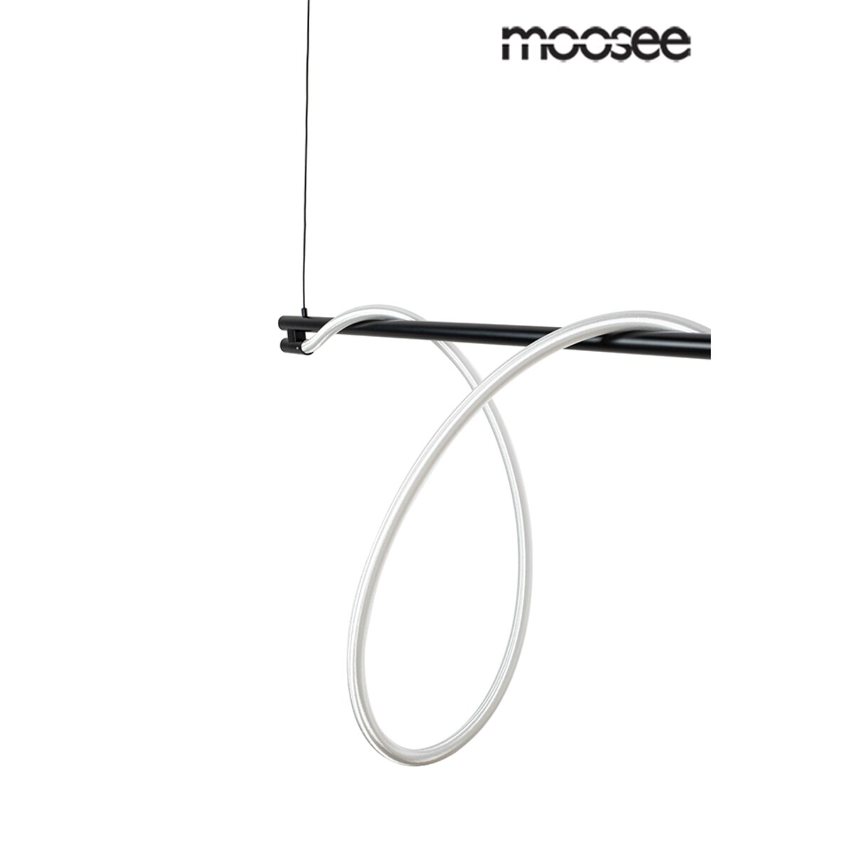 MOOSEE lampa wisząca SERPIENTE 120 czarna