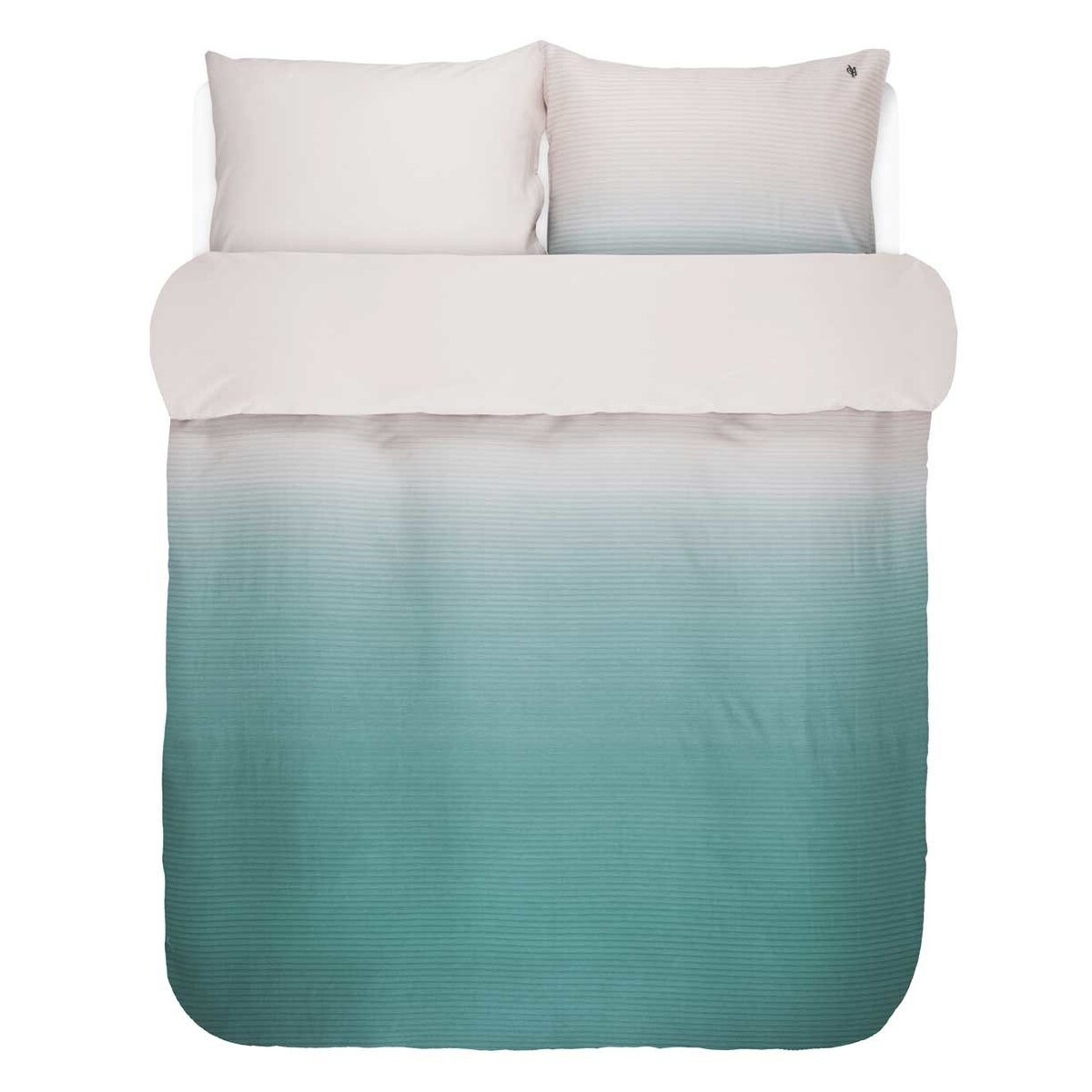 Komplet Pościeli bawełnianej dla 2 osób LALANI, zestaw satynowej pościeli, 100 % Bawełna - AQUA, 200x220 +2x 80x80, Marc O'Polo