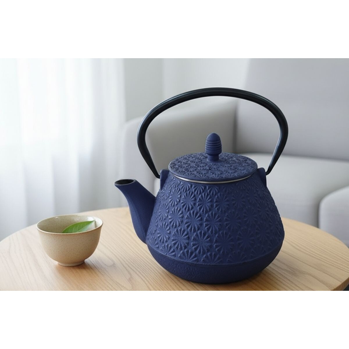 Czajnik żeliwny z zaparzaczem TAKI, 1000 ml