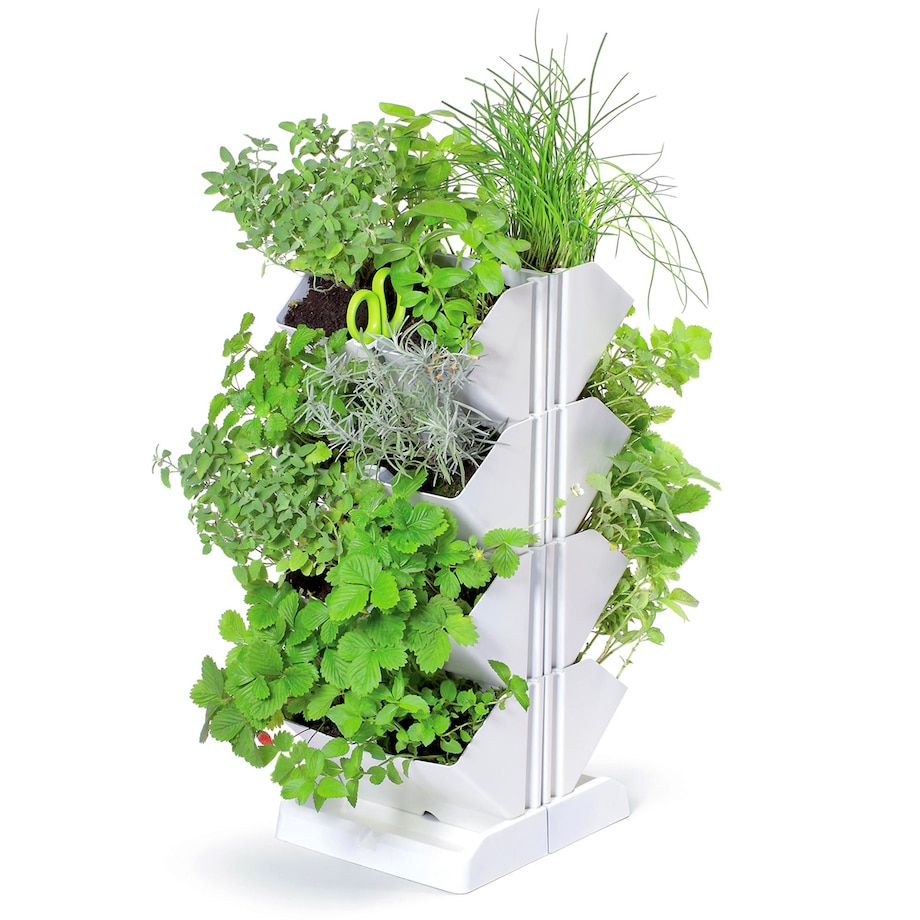 Ogród Wertykalny Stojący Kwietnik Zielnik Modułowy