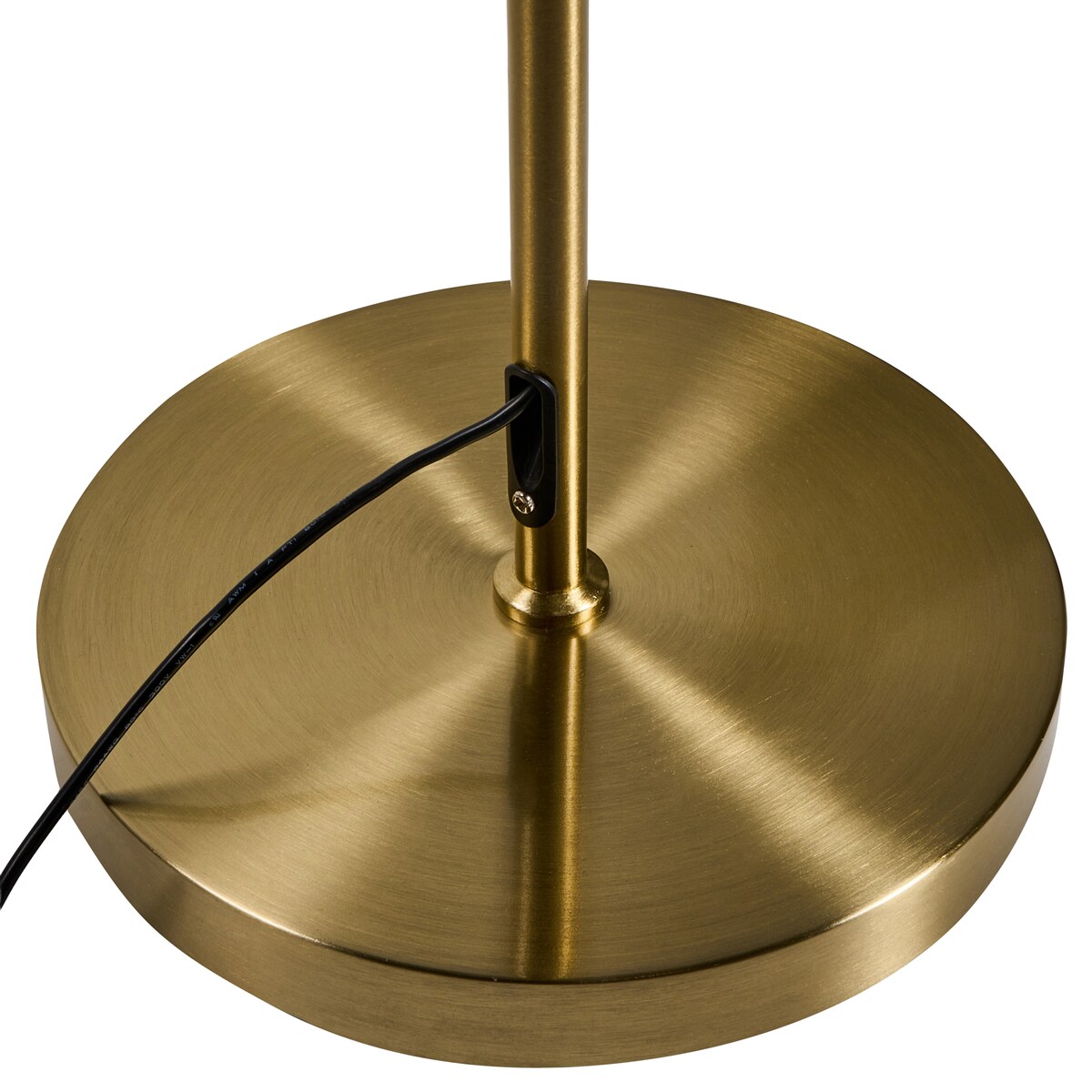 Lampa podłogowa LED NITH Ze ściemniaczem Szkło Szary