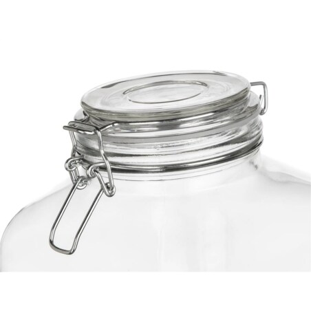 SŁOIK DUŻY szklany 5 L pojemnik hermetyczny klips weki żywność ogórki