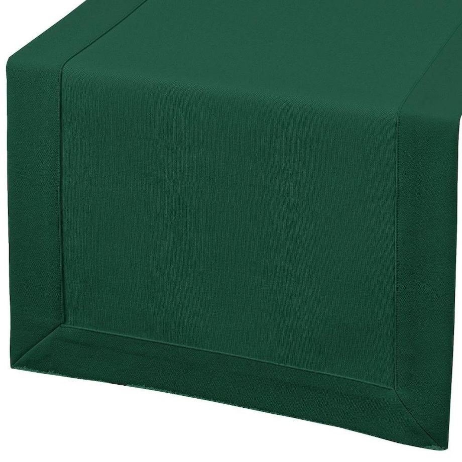 Bieżnik Maxima ciemnozielony (6719) O5 - 40x140 cm - zielony