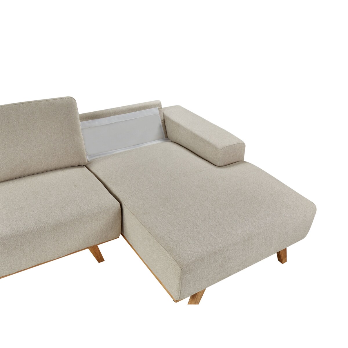 Narożnik lewostronny beżowy NORA