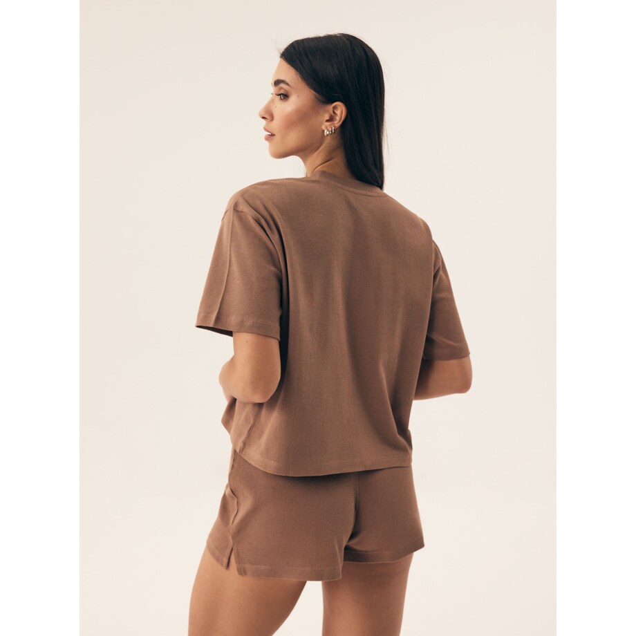 Piżama Nilsa 42780-84X Brązowy, XL