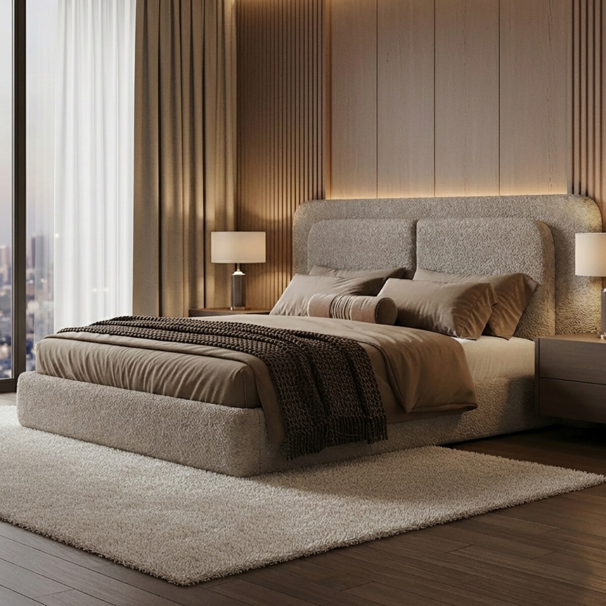 Łóżko Tapicerowane Prime 140X200 Stelaż Pojemnik Na Pościel Abriamo 03