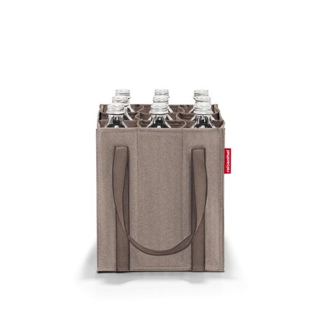 Torba BOTTLEBAG, herringbone mokka