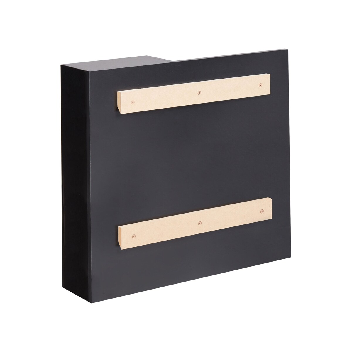 Szafka wisząca łazienkowa z lustrem JOINVILLE 60 cm Czarny