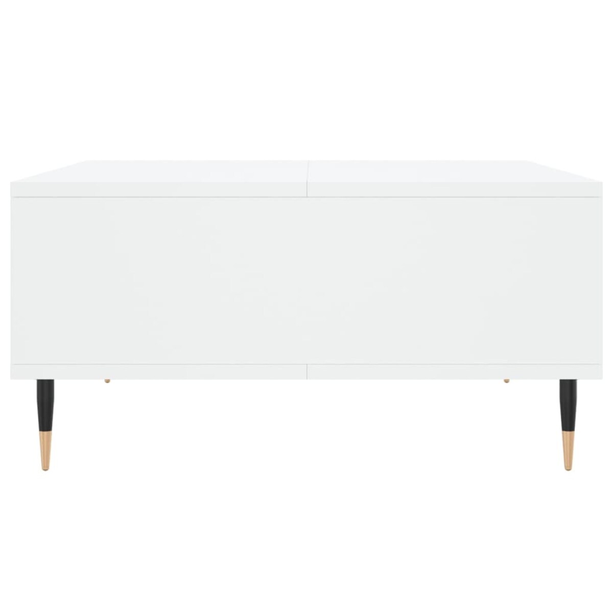 vidaXL Stolik kawowy, biały, 60x60x30 cm, materiał drewnopochodny