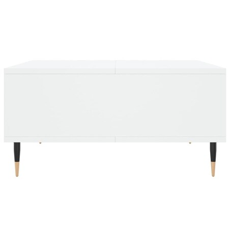 vidaXL Stolik kawowy, biały, 60x60x30 cm, materiał drewnopochodny