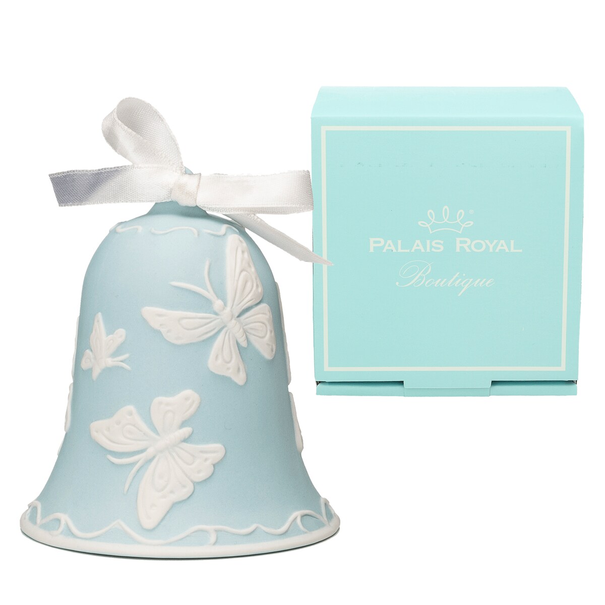 Palais Royal Dzwonek porcelanowy błękitny 9,5 cm