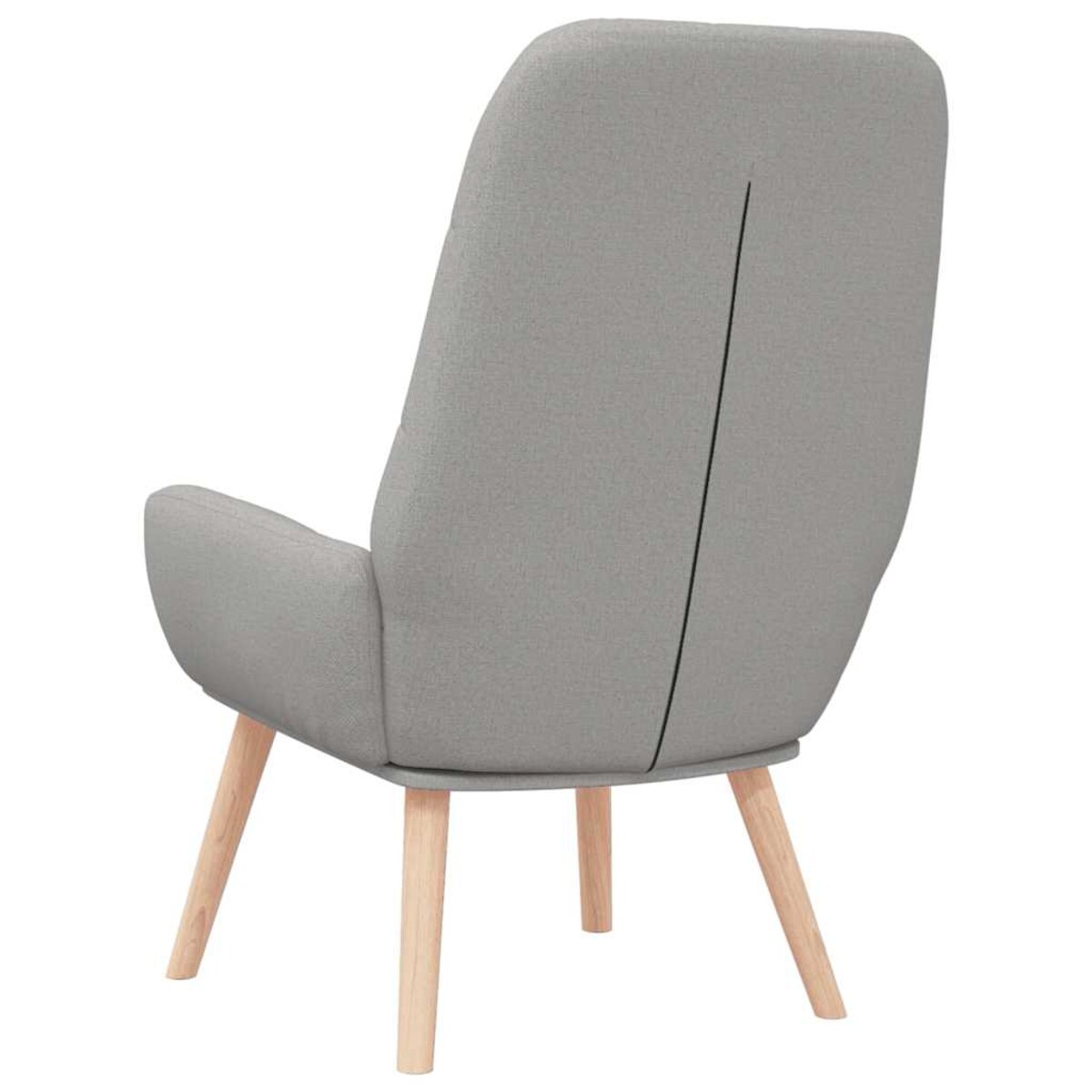vidaXL Fotel relaksacyjny Cloud Grey Fabric