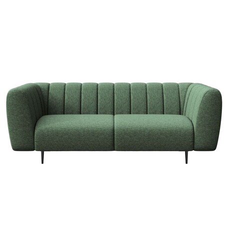 Shel 3-osobowa sofa - ciemnozielona