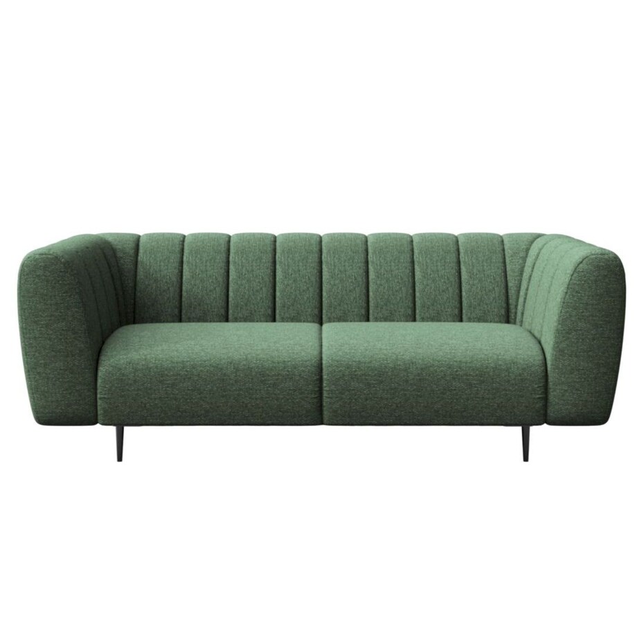 Shel 3-osobowa sofa - ciemnozielona