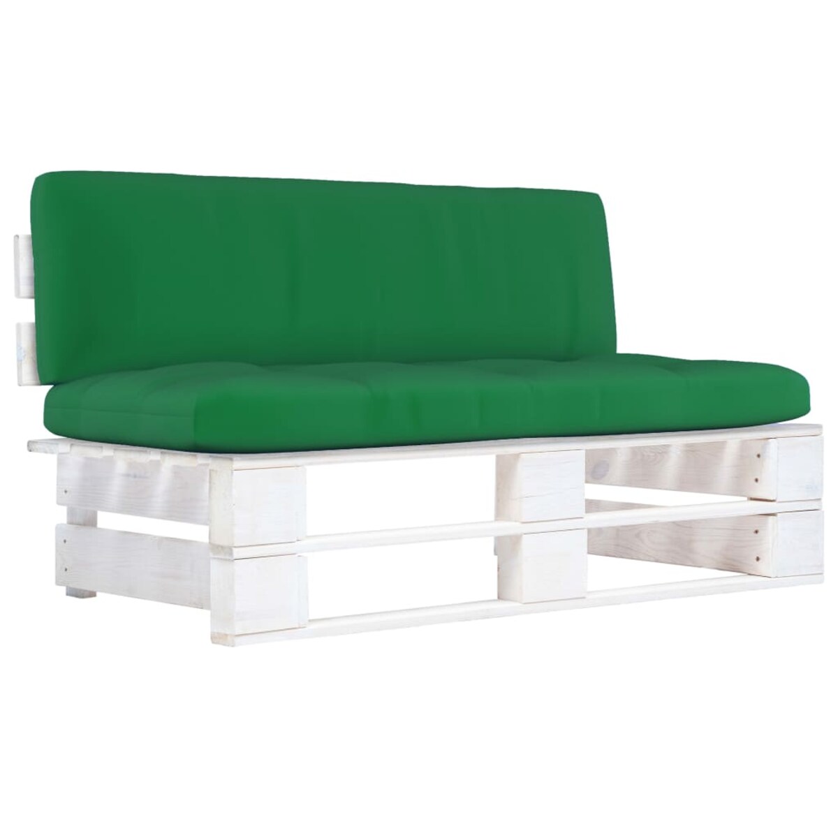 vidaXL Ogrodowa sofa środkowa z palet, impregnowane drewno sosnowe