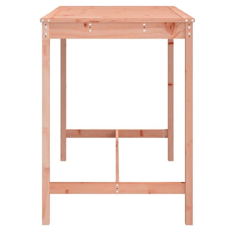 vidaXL Stolik ogrodowy, 121x82,5x110 cm, lite drewno daglezjowe