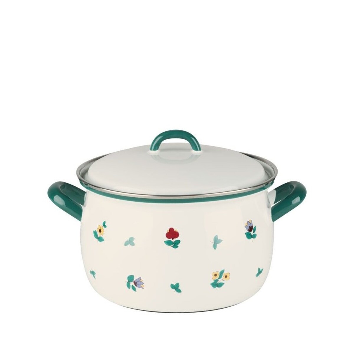 Riess garnek wysoki 1,5l 16cm Gmundner Streublumen R0164049