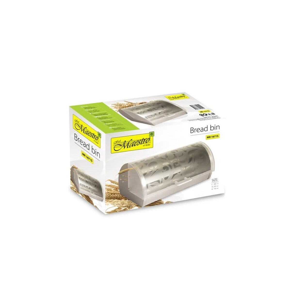 Maestro chlebak stalowy MR1671S