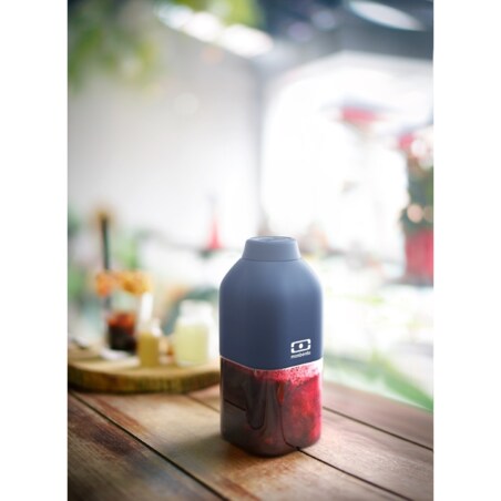 Butelka na wodę S granatowa Positive, 330 ml, Monbento