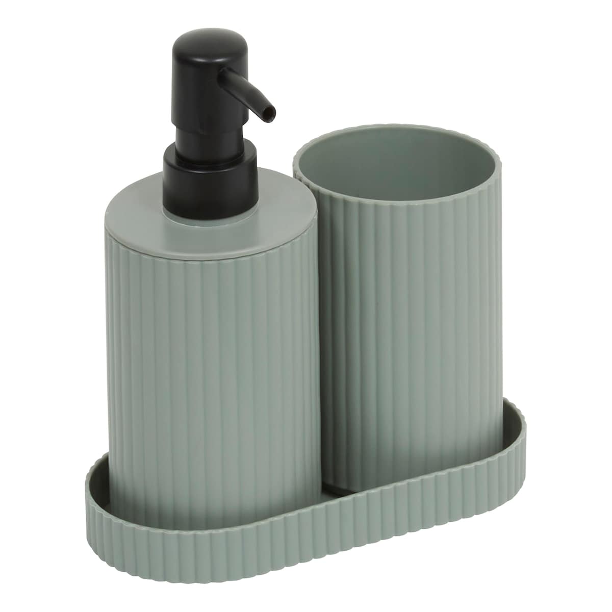 Dozownik i kubek z tacką, 300 ml