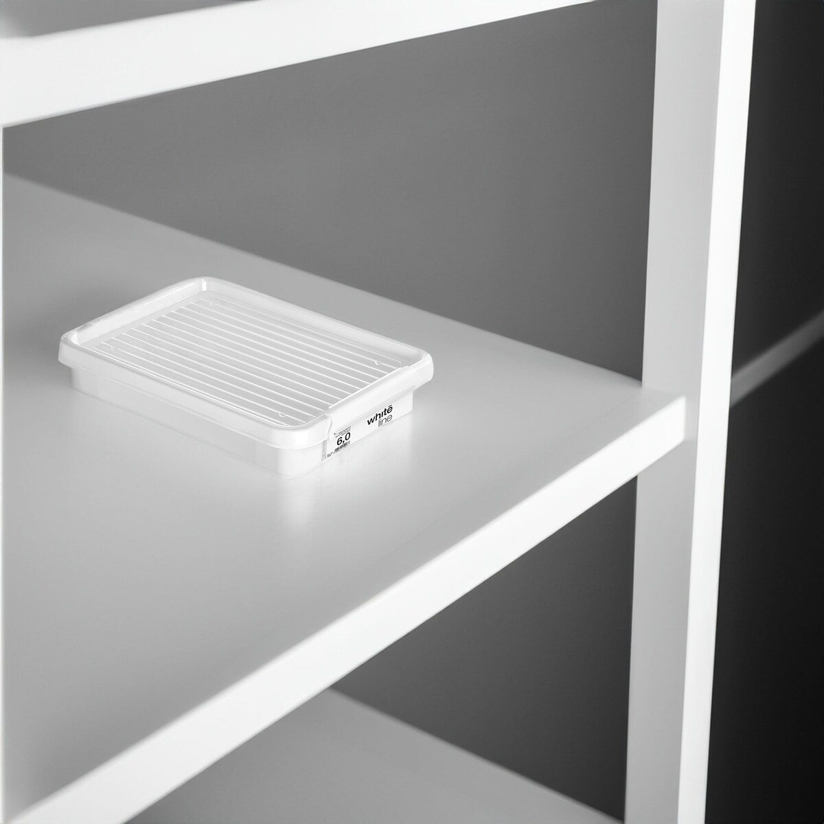 Pojemnik Plastikowy Pudełko Z Pokrywą Do Przechowywania Box Organizer 6L