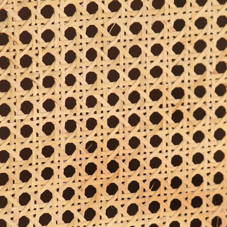 vidaXL Szafka, 80x30x73 cm, lite drewno mango i naturalna trzcina