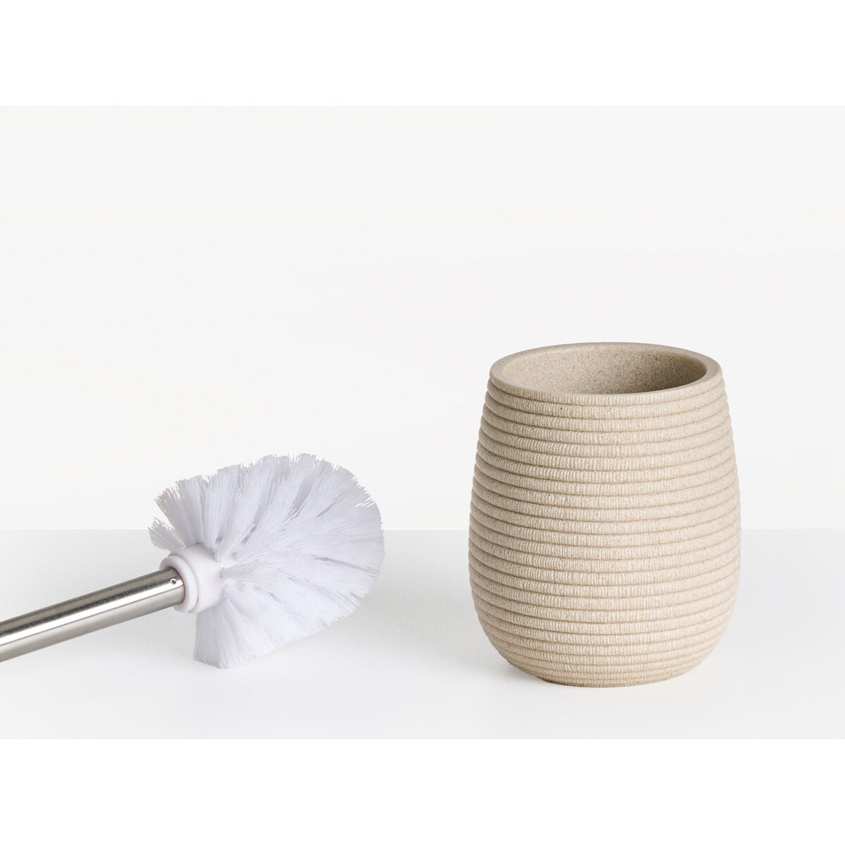 Zestaw akcesoriów łazienkowych 5 elementów QUILA Jasnobeżowy