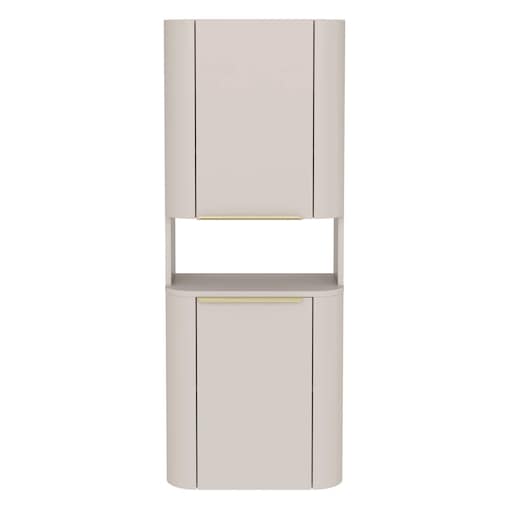 Szafka łazienkowa słupek130x50x30 cm POPS beżowa
