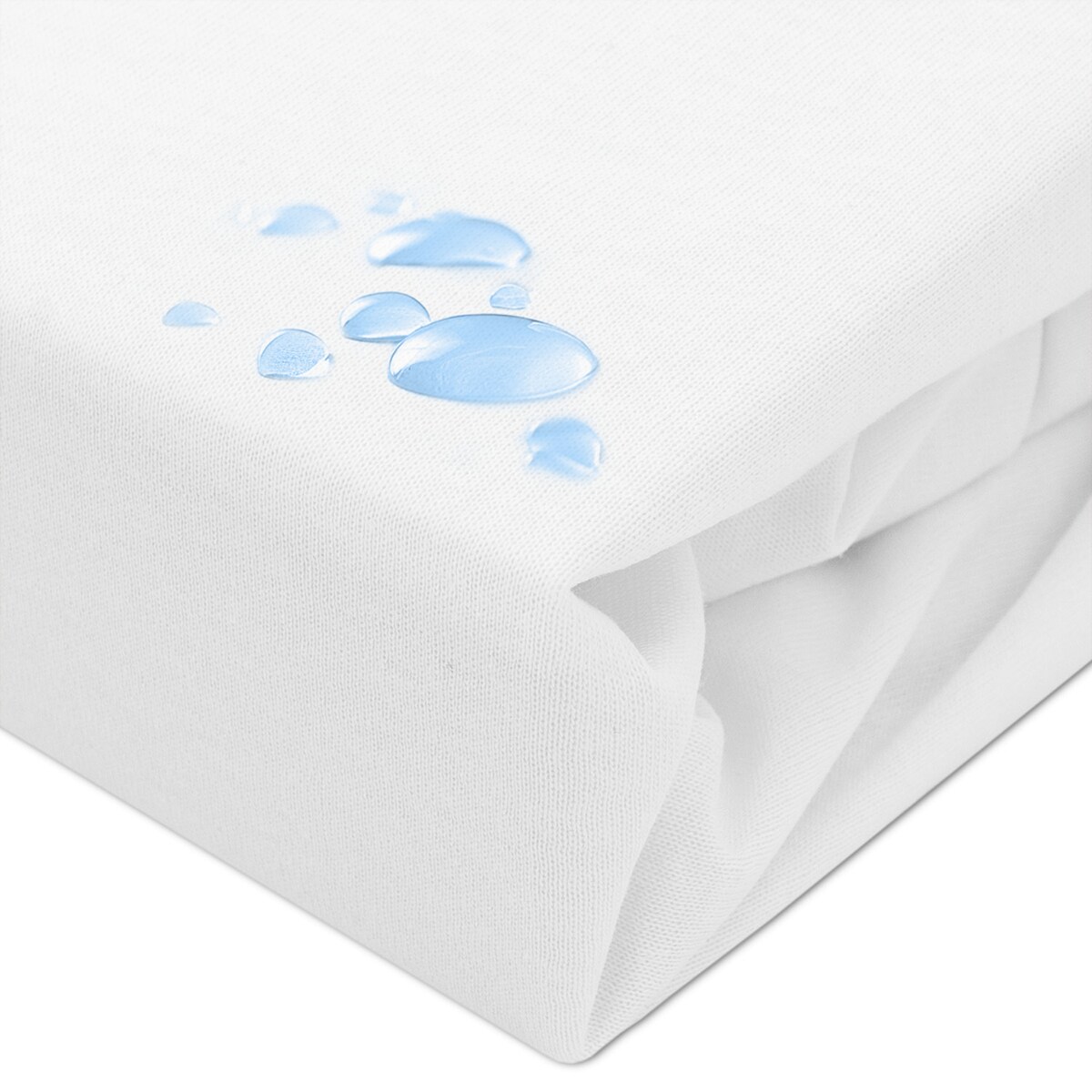 Prześcieradło ochronne wodoodporne z gumką 2w1, rozmiar 140x200 SMARTCEL kolor biały