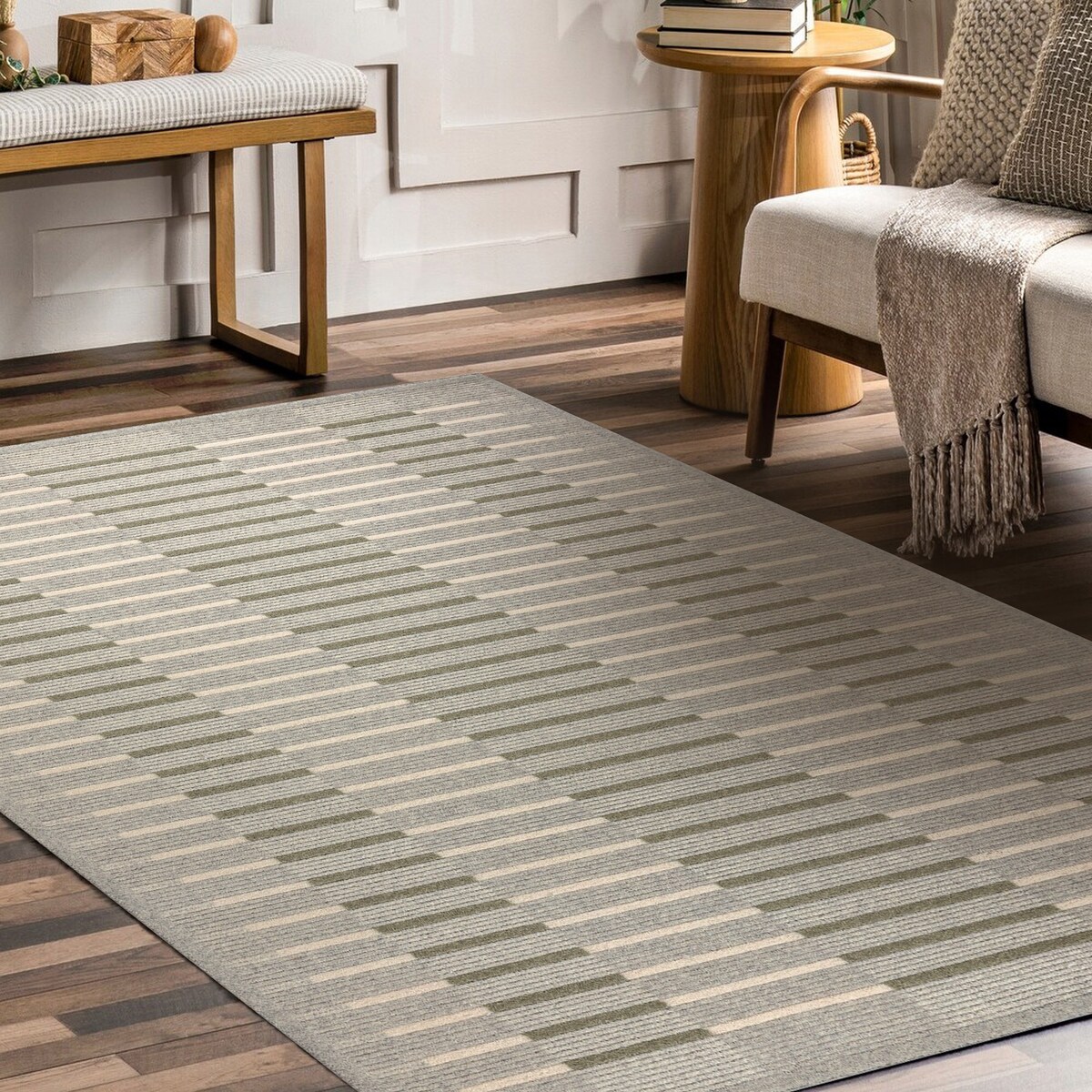 Dywan FLUX 461.124.SA400 wełniany OSTA - 60x120 cm