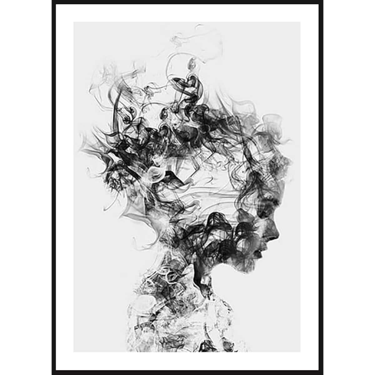 Poster Story, Plakat, Obraz - Rozpuść Moje Myśli, wymiary 60 x 84 cm