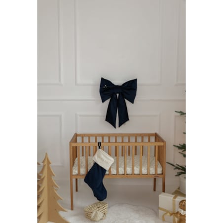 Kokarda Świąteczna Delux Royal Blue - L