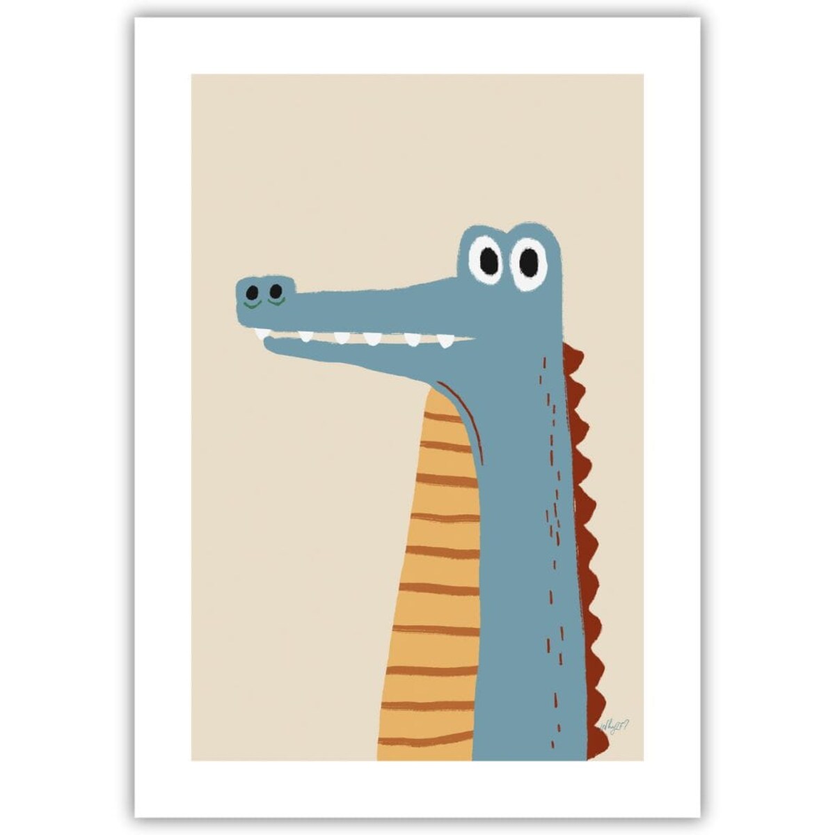 plakat pan krokodyl 70x100