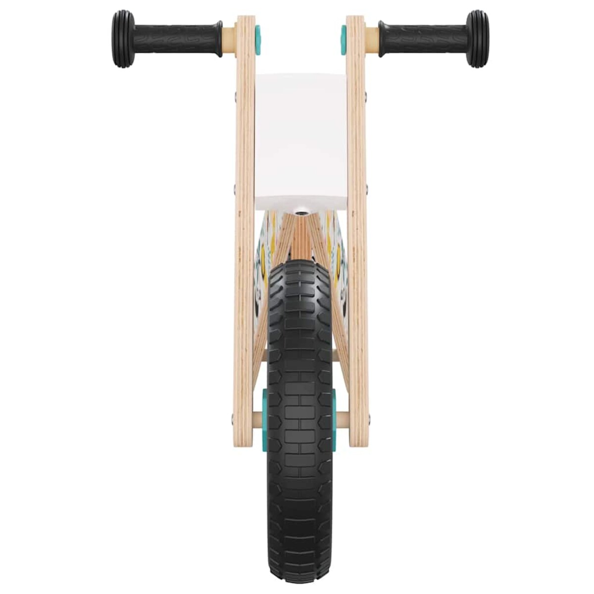 vidaXL Rowerek biegowy dla dzieci, niebieski z nadrukiem