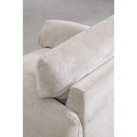 Fotel wypoczynkowy jasnoszary Serra