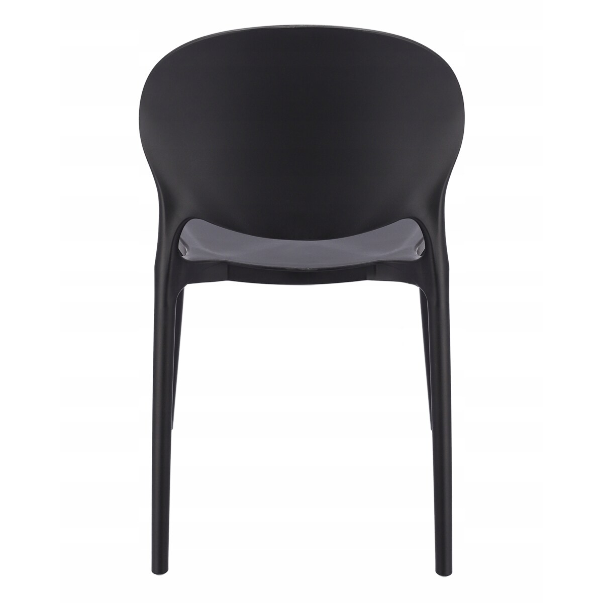 4 X Krzesło Do Jadalni Kuchni Stołu Zestaw Komplet Justin Czarne