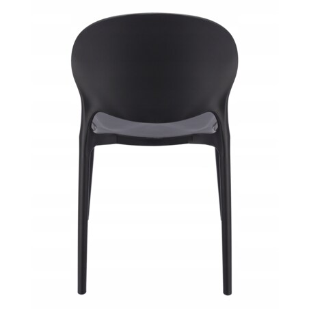 4 X Krzesło Do Jadalni Kuchni Stołu Zestaw Komplet Justin Czarne