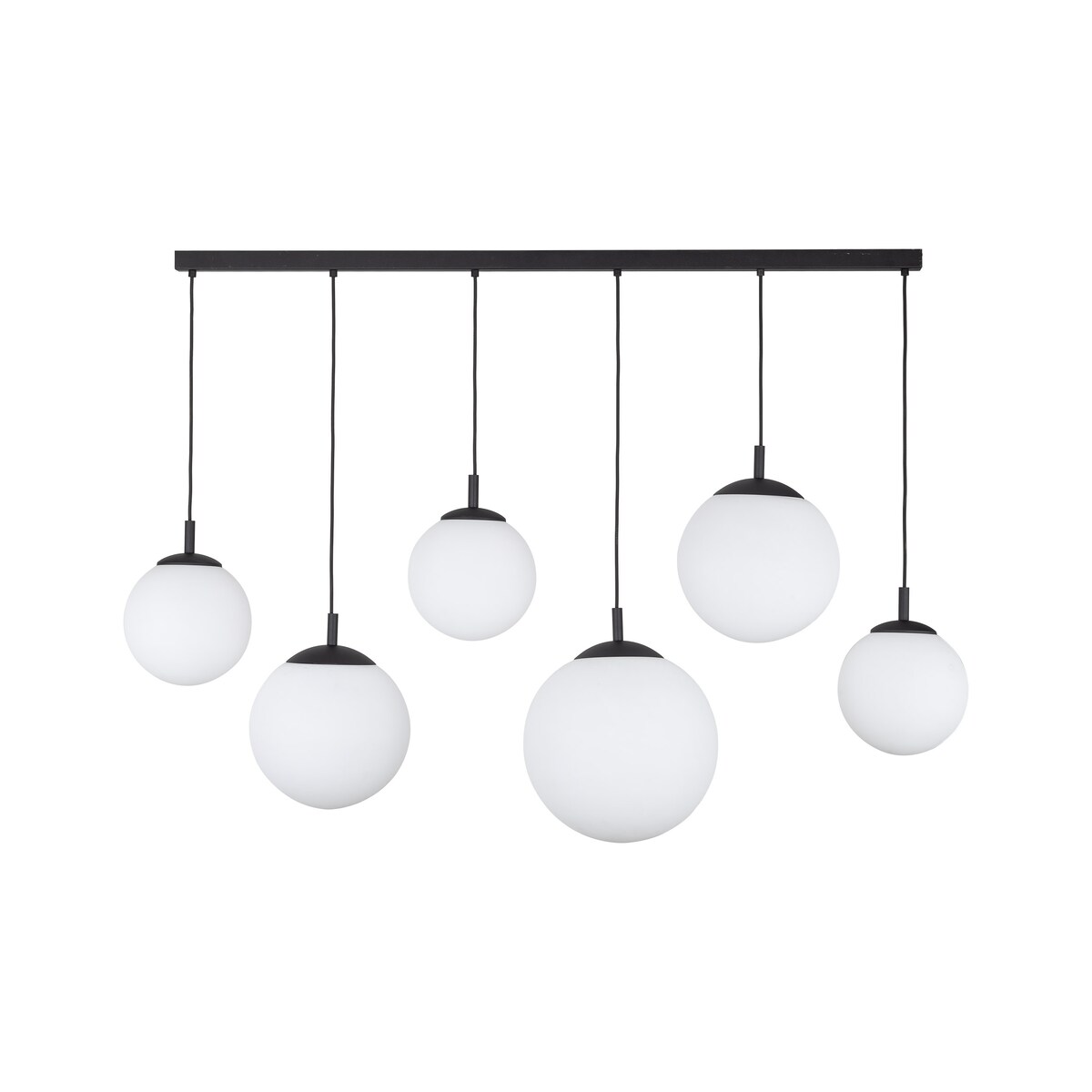 Lampa wisząca ESME WHITE 4792 TK Lighting 6xE27 biała nowoczesna do salonu i jadalni