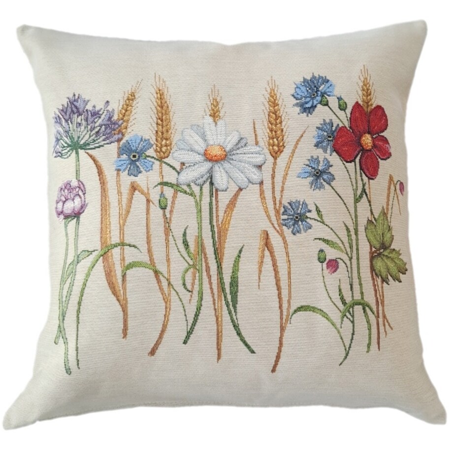 Poszewka Na Poduszkę Jasiek 45X45 Cm Żakardowa Dekoracyjna Ozobna Grano Natural