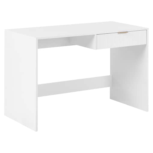 Biurko LUTETIA 120 cm 60 cm Biały