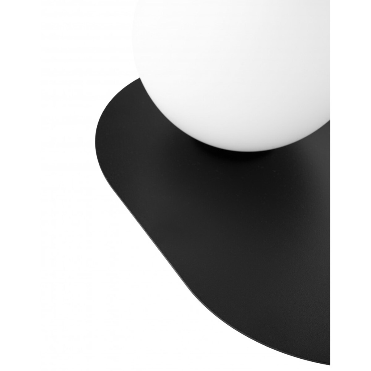 HANEA czarna lampa ścienna / kinkiet