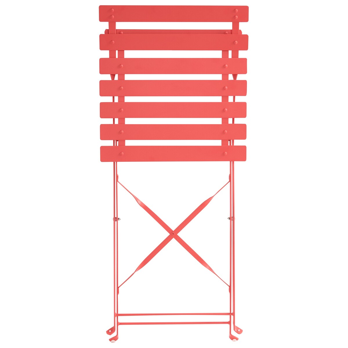Zestaw ogrodowy dla 4 osób FIORI Metal Czerwony