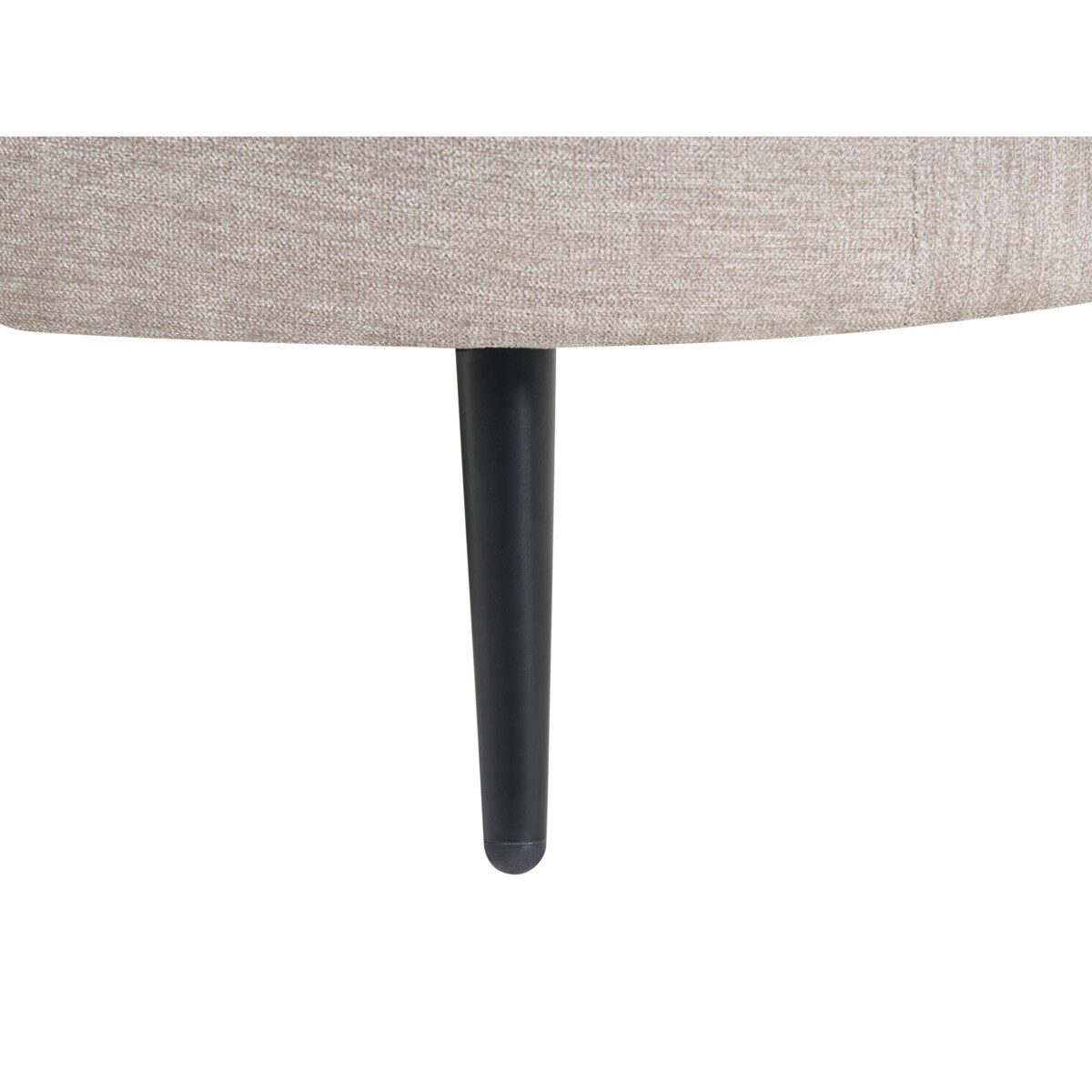 Szezlong lewostronny beżowoszary VALREAS