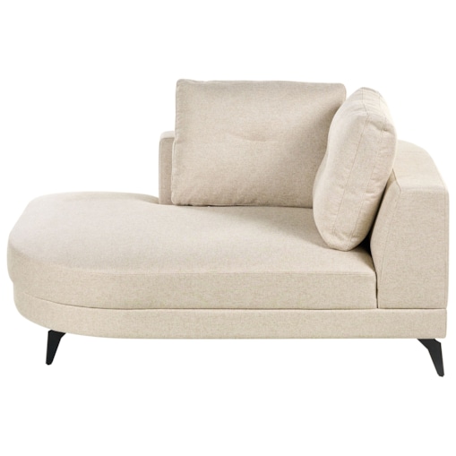 Szezlong MARUM Len syntetyczny Jasnobeżowy